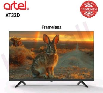 Artel 32 inch Frameless Digital TV(AT32D) with 14 Months Warranty,AC Energy Saving Televison